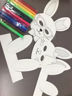 Easter Craft with pens