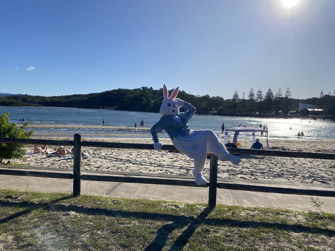 The Easter Bunny loves Talle Creek