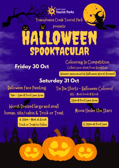 Activites for Halloween weekend!